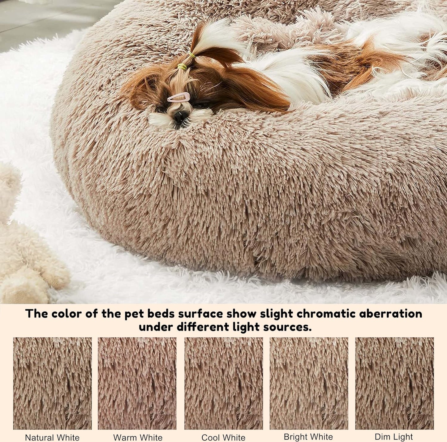 The DOGGOCATSO™ Round Calming Pet Bed