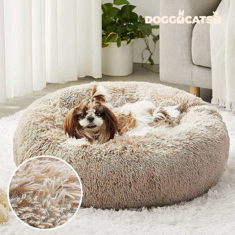 The DOGGOCATSO™ Round Calming Pet Bed