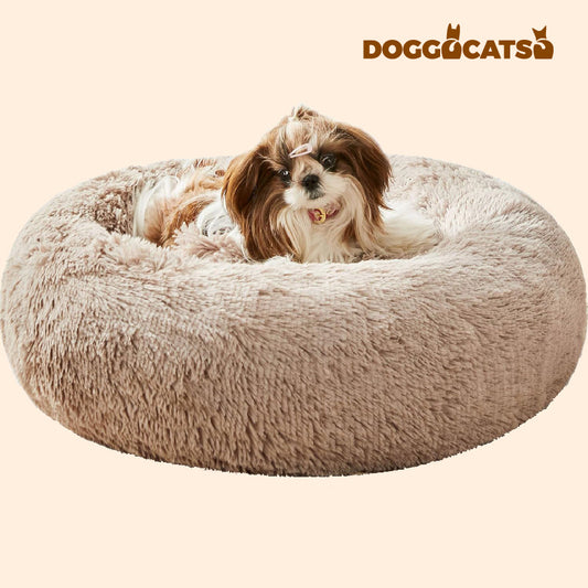 The DOGGOCATSO™ Round Calming Pet Bed