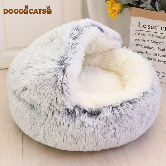 The DOGGOCATSO™ Calming Pet Cave Bed