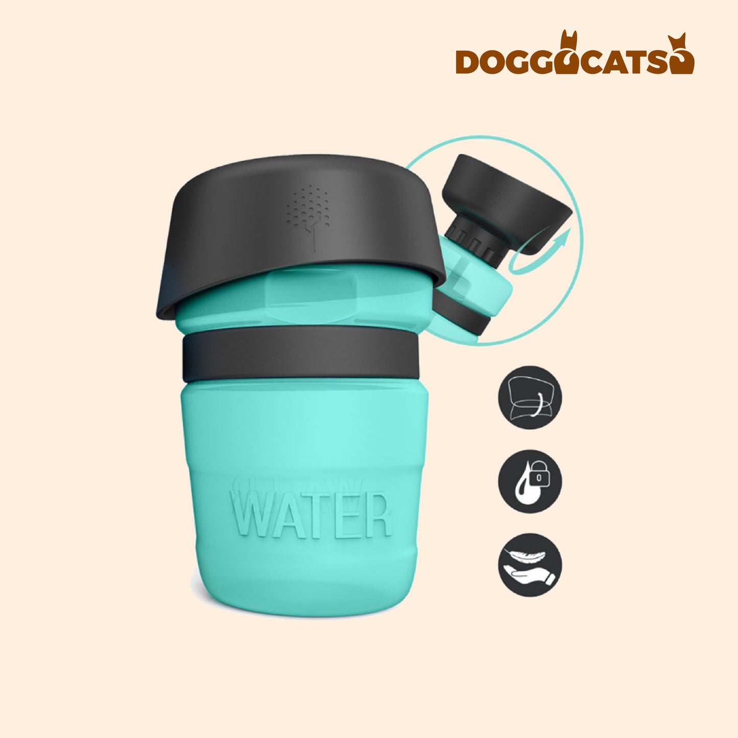 The DOGGOCATSO™ Outdoor Water Bottle